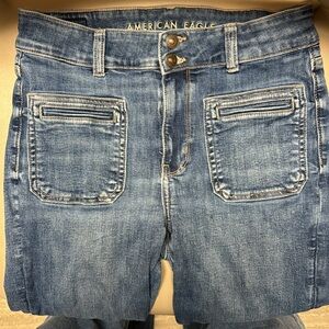 American Eagle Dark Blue Jeans 👖🖌️